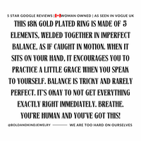 Balance Ring (18k gold)