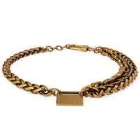 3-in-1 Boundaries Necklace (24k old gold)