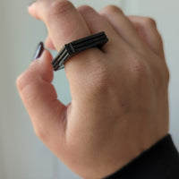 Black (chromium) Whole Self Ring_Bold&Kind Jewelry as affirmations