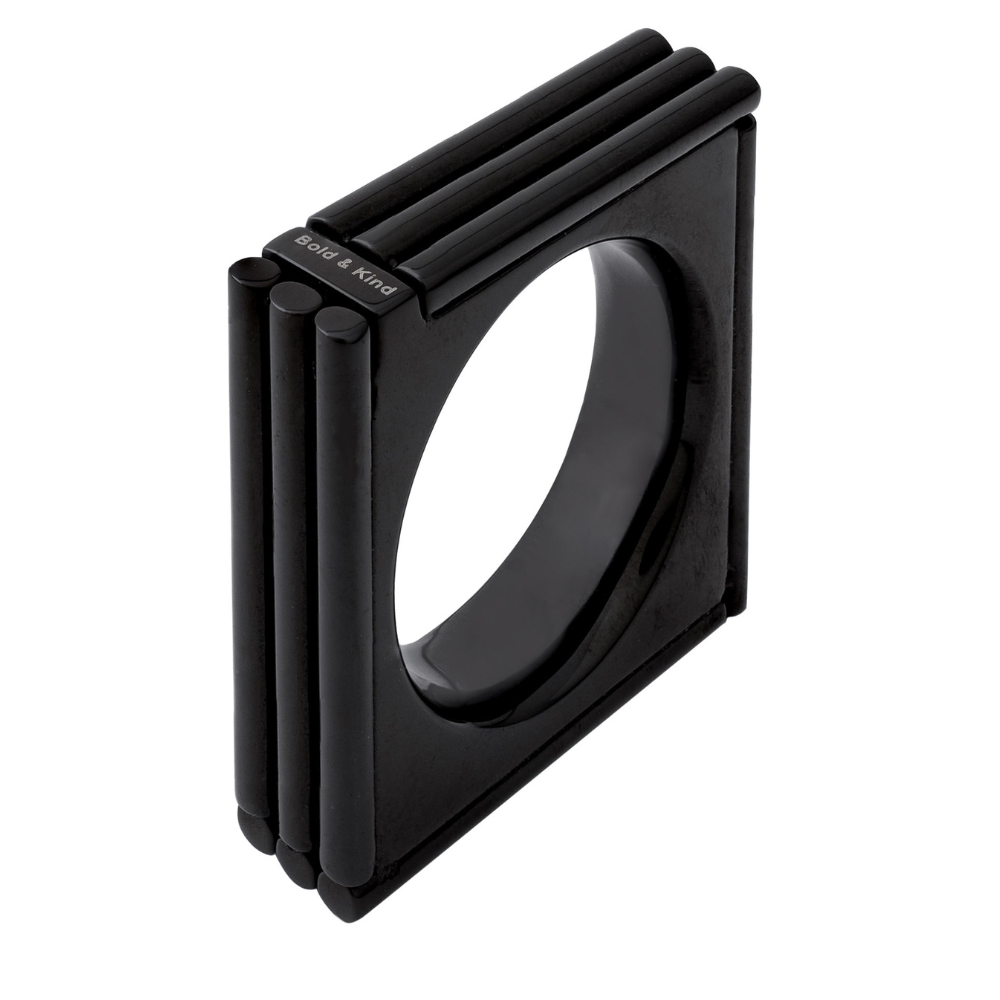black ring, black chrome ring, mindfulness practice, anxiety management