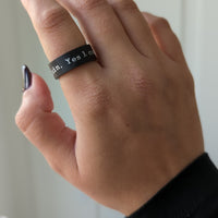 The Resilience Band - matte black finish